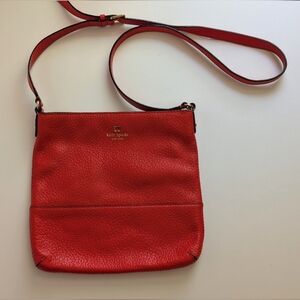 Kate Spade GROVE COURT CORA Red Crossbody Bag Purse